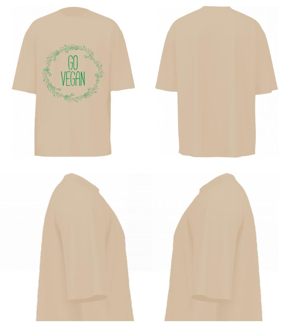 Go Vegan 02 (Beige)
