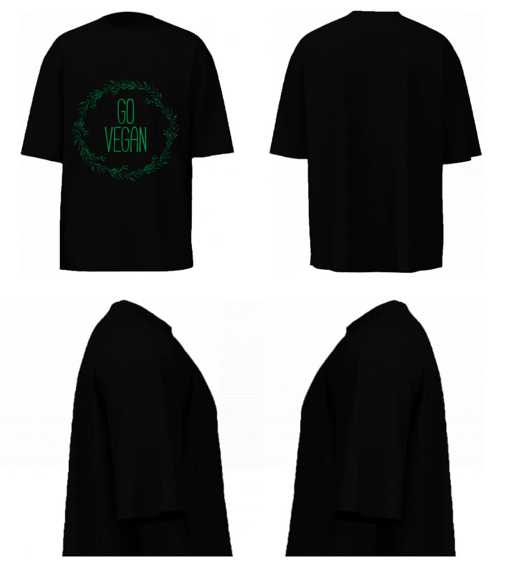 Go Vegan 02 (Black)