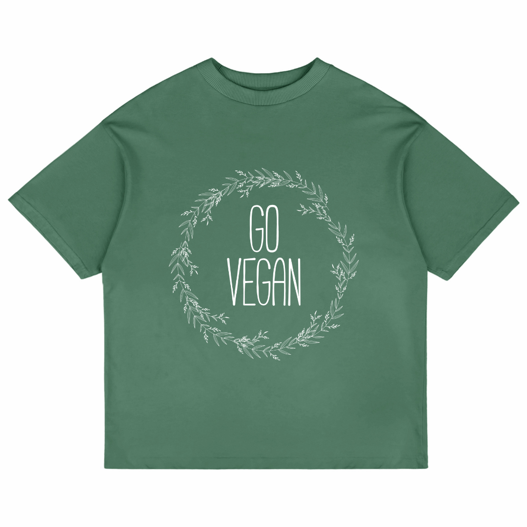 Go Vegan 02 (Forest Green)