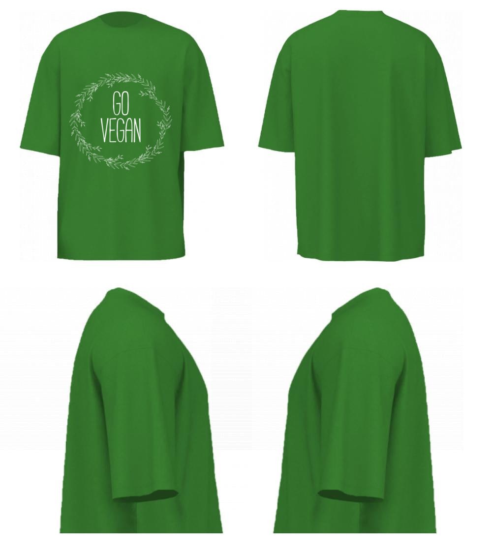 Go Vegan 02 (Forest Green)