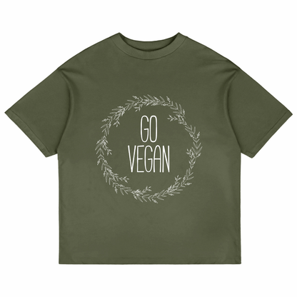 Go Vegan 02 (Olive Green)