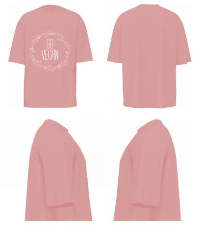 Go Vegan 02 (Pastel Pink)