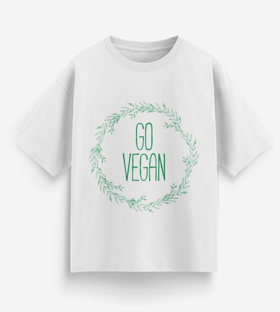 Go Vegan 02 (White)