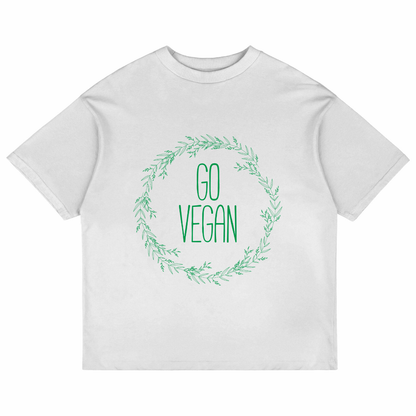 Go Vegan 02 (White)