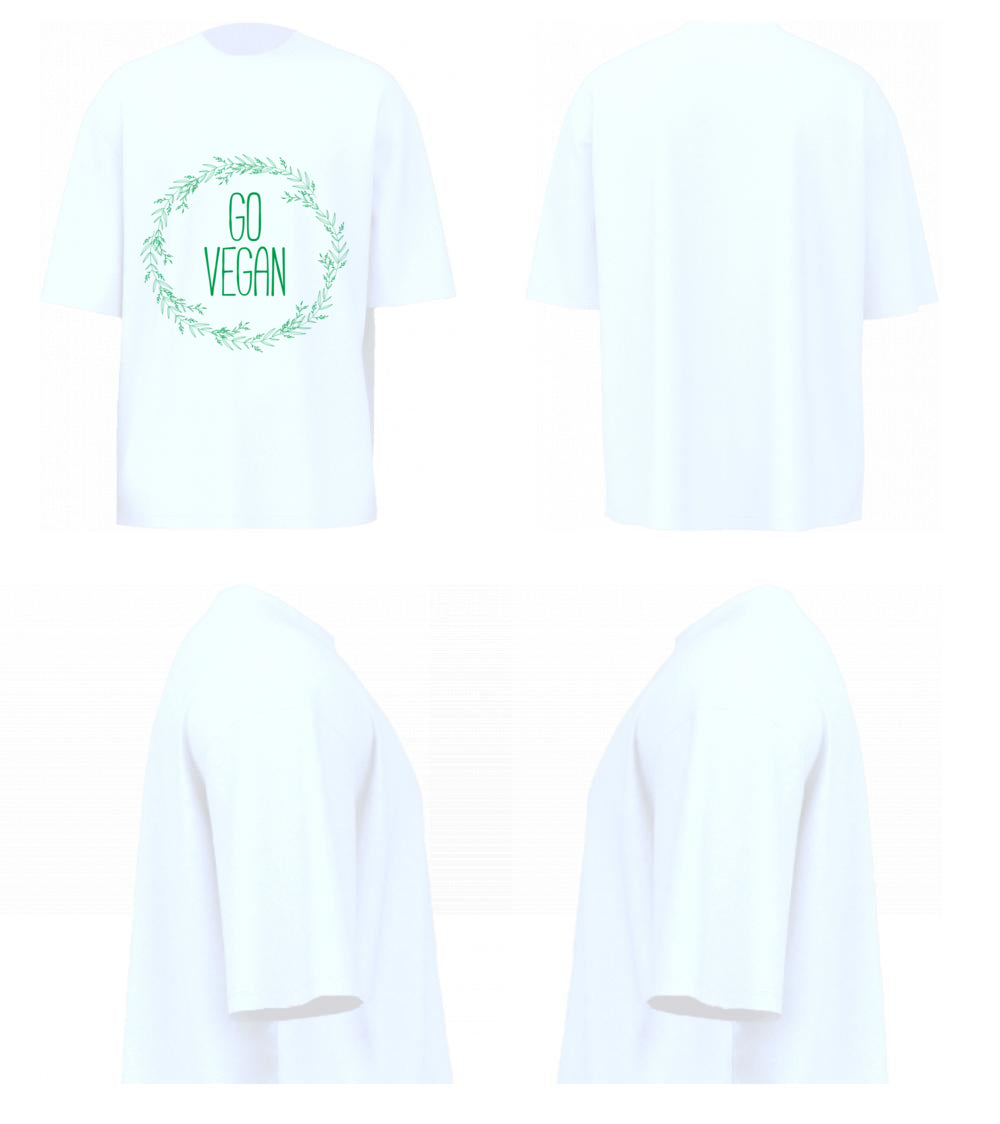 Go Vegan 02 (White)