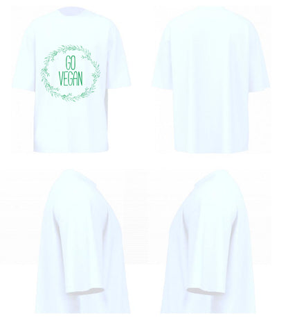 Go Vegan 02 (White)