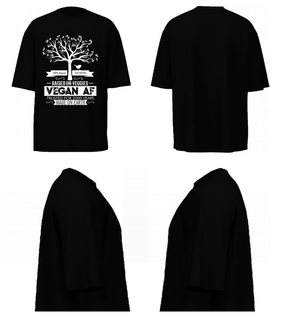 Vegan AF (Black)