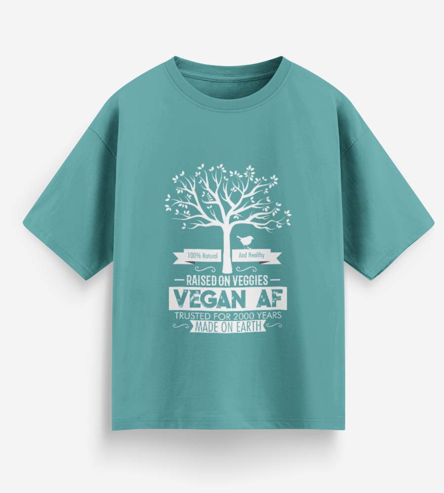 Vegan AF (Dusty Turquoise)