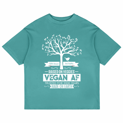 Vegan AF (Dusty Turquoise)
