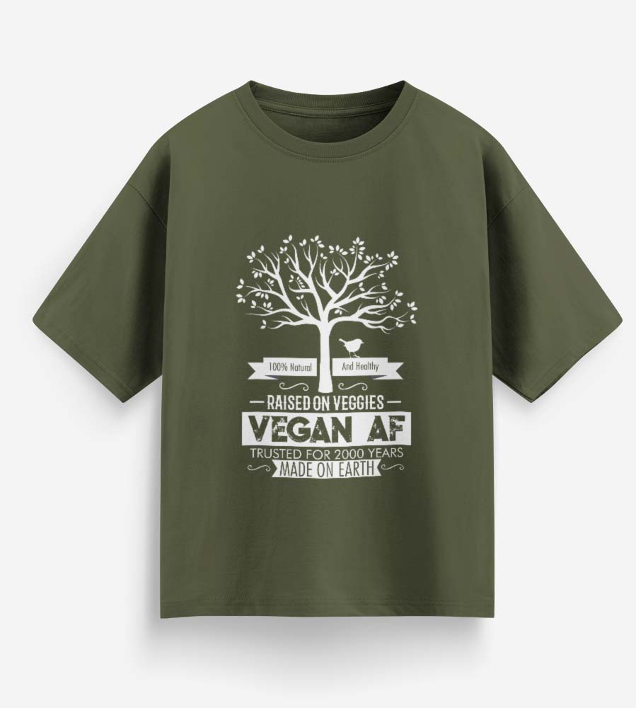 Vegan AF (Olive Green)
