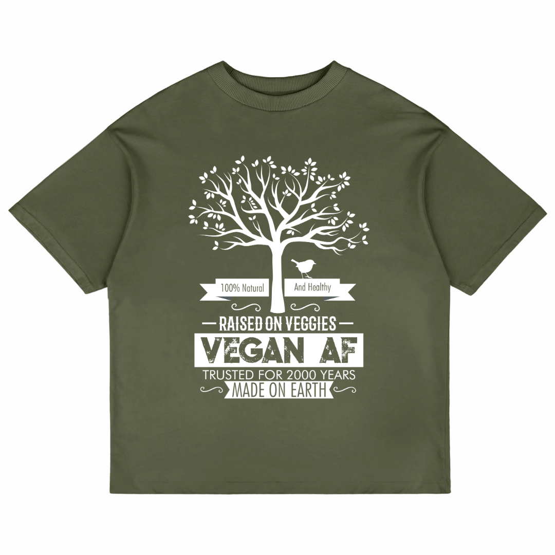 Vegan AF (Olive Green)