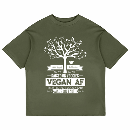 Vegan AF (Olive Green)