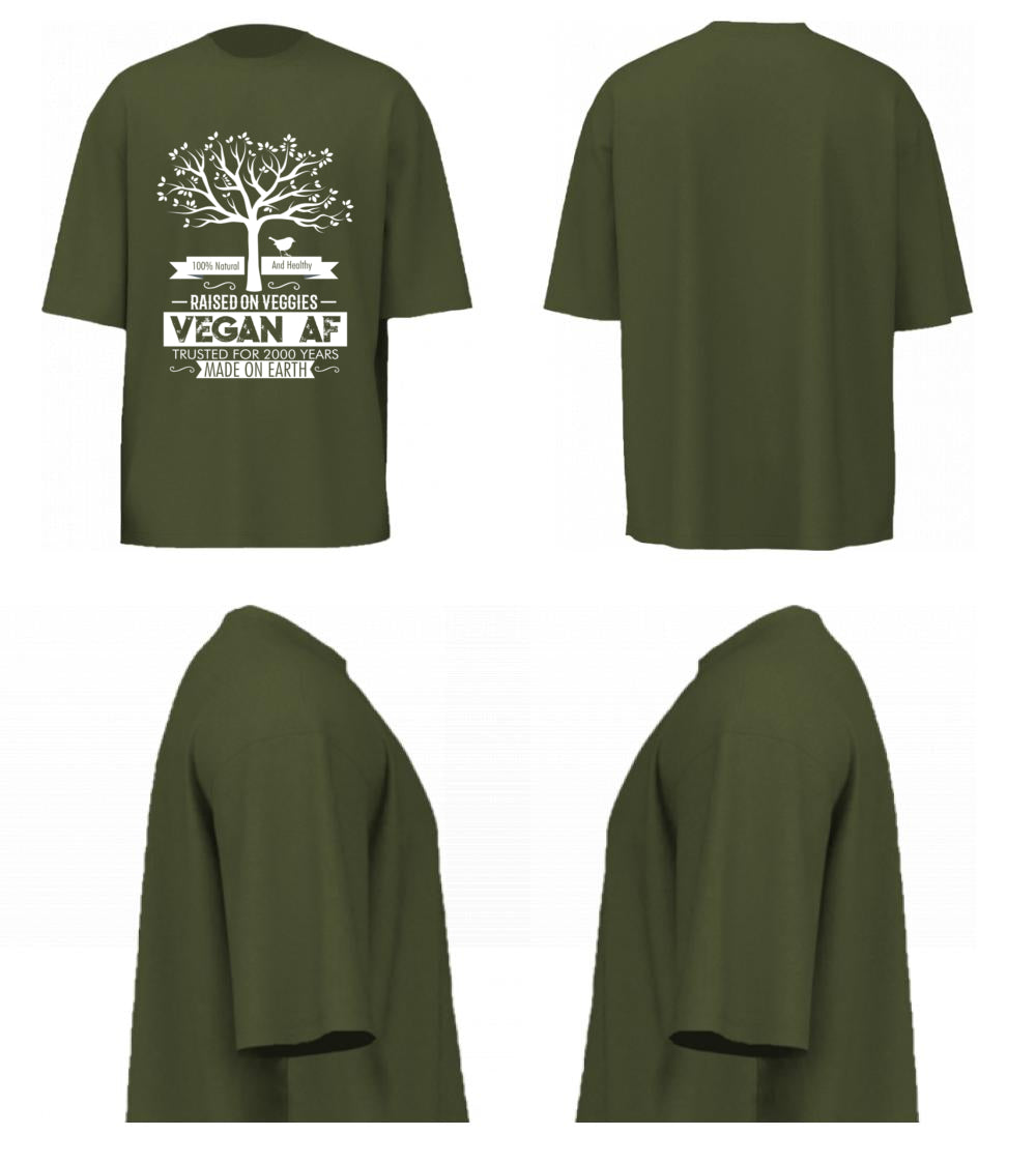 Vegan AF (Olive Green)