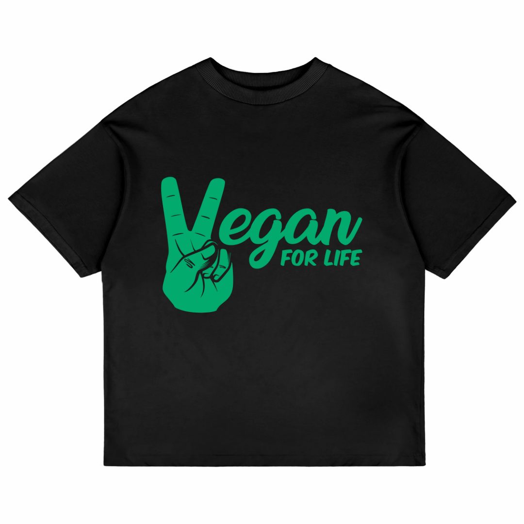 Vegan For Life (Black)