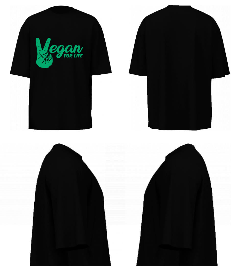 Vegan For Life (Black)