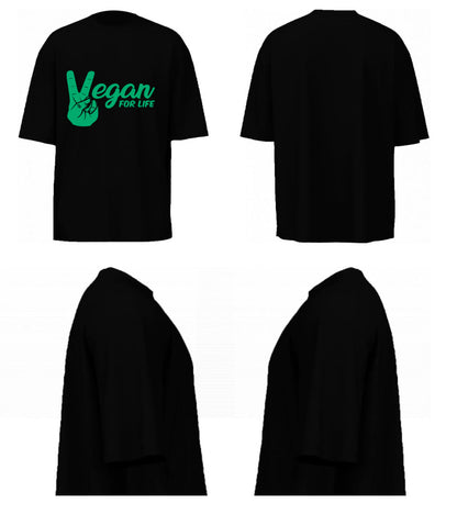 Vegan For Life (Black)