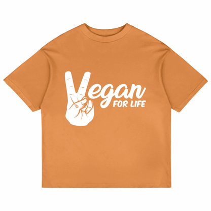Vegan For Life (Peach)