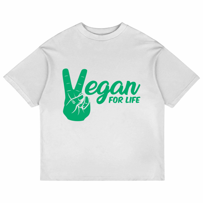 Vegan For Life (White)