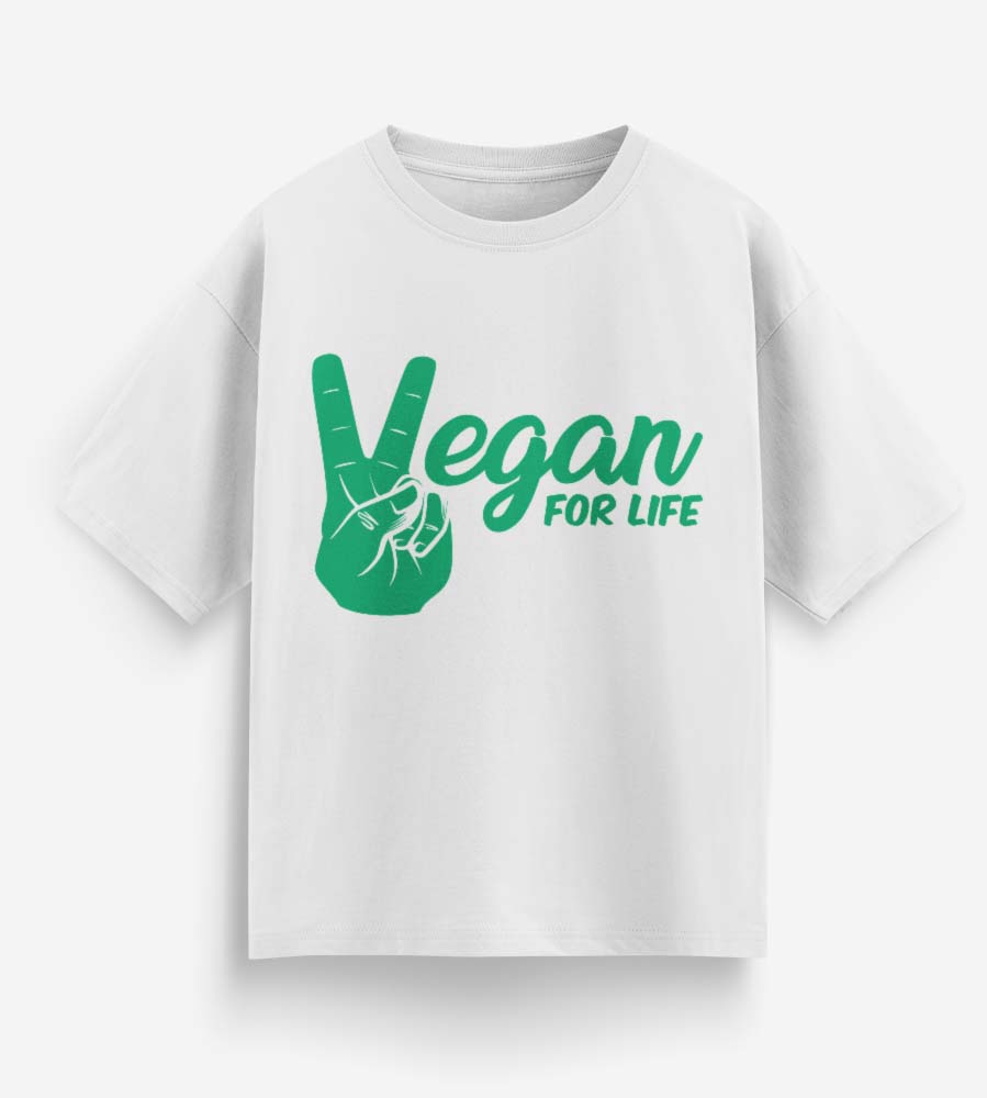 Vegan For Life (White)