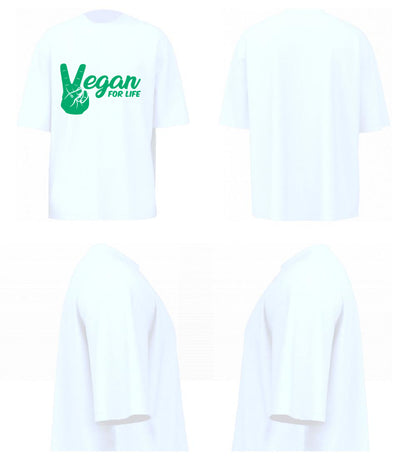 Vegan For Life (White)
