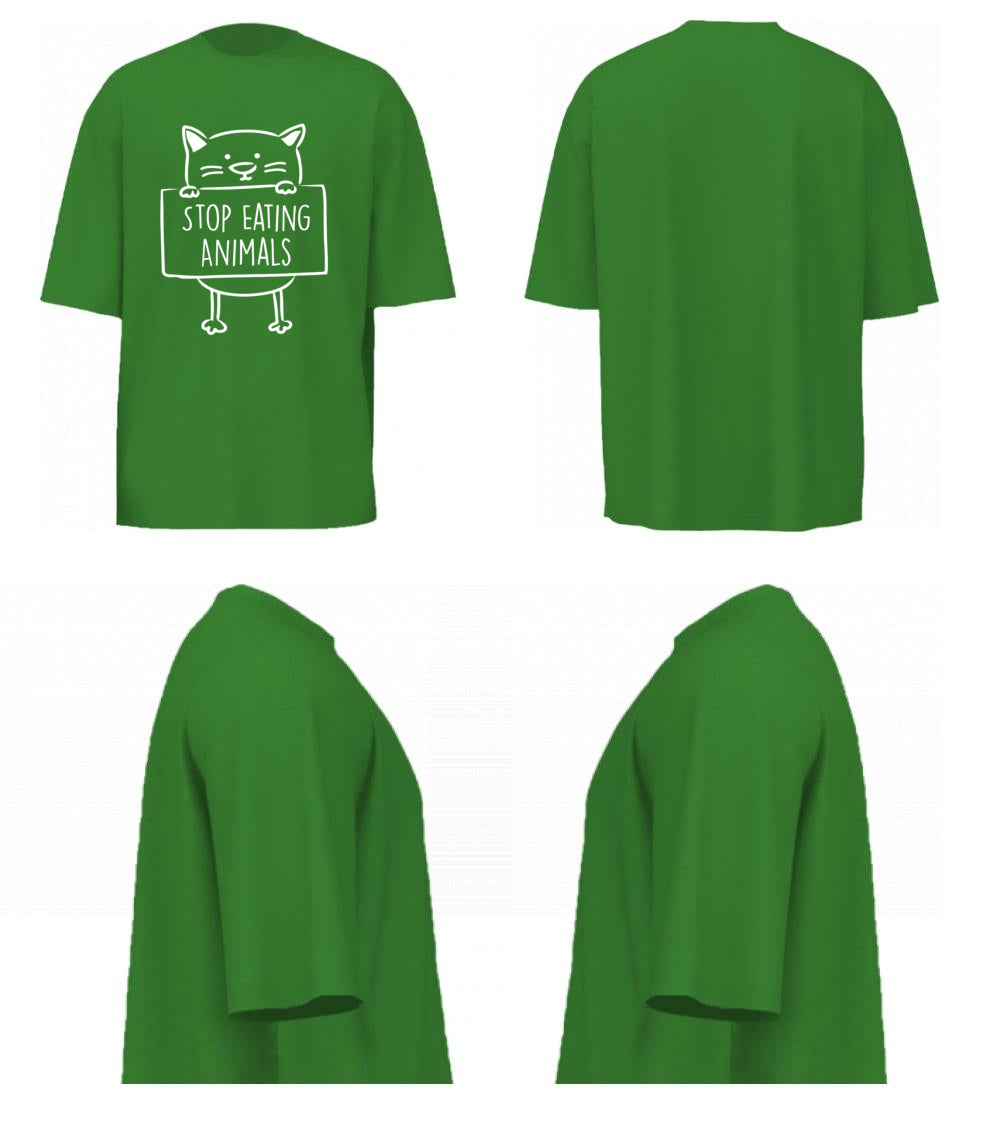 Stop Eating Animals (Forest Green)
