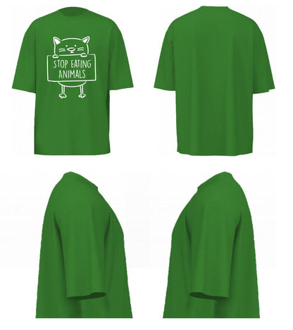 Stop Eating Animals (Forest Green)