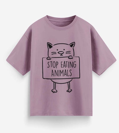 Stop Eating Animals (Lavender)