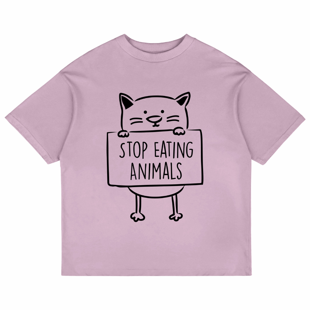 Stop Eating Animals (Lavender)