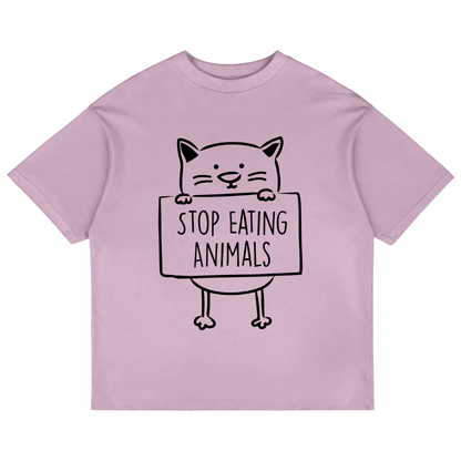 Stop Eating Animals (Lavender)