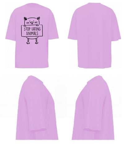 Stop Eating Animals (Lavender)
