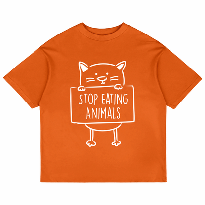 Stop Eating Animals (Orange)
