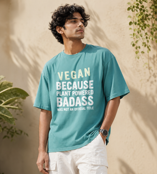 Plant Powered (Dusty Turquoise)