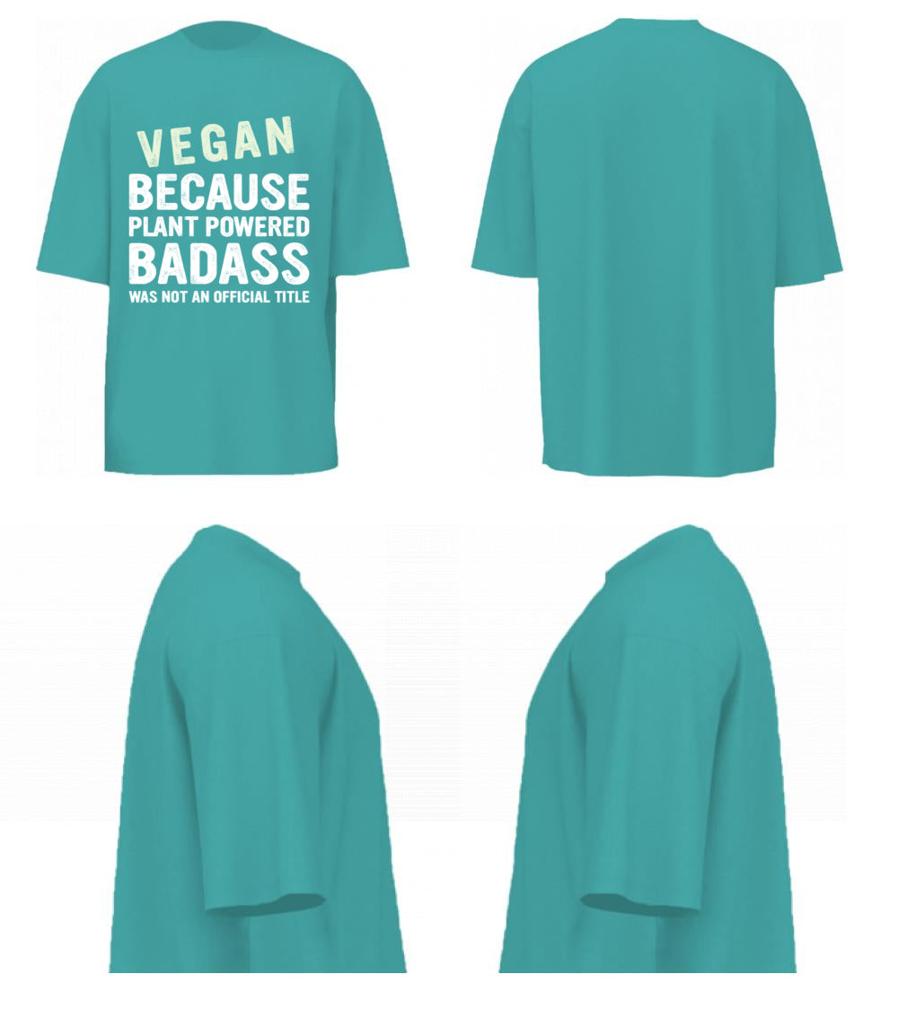 Plant Powered (Dusty Turquoise)