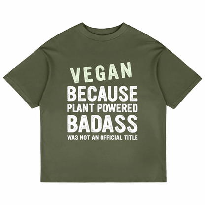 Plant Powered (Olive Green)