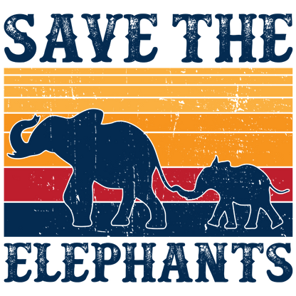 Save The Elephants (Beige)