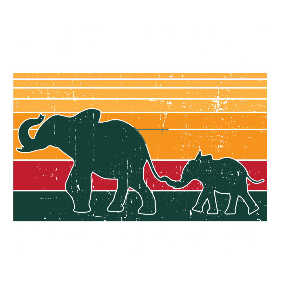 Save The Elephants (Forest Green)