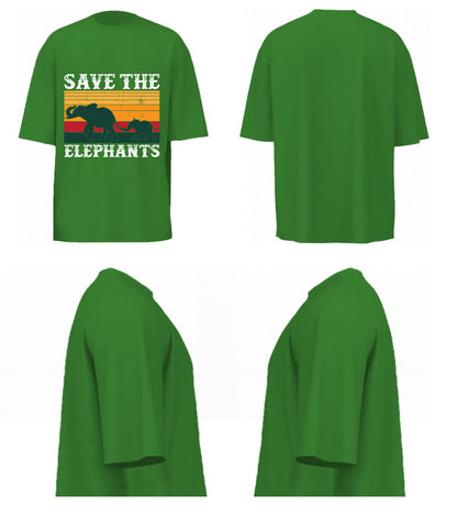 Save The Elephants (Forest Green)
