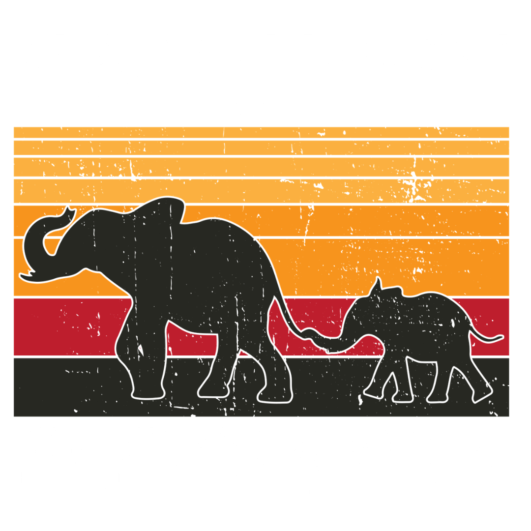 Save The Elephants (Olive Green)
