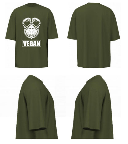 Vegan Monkey (Olive Green)