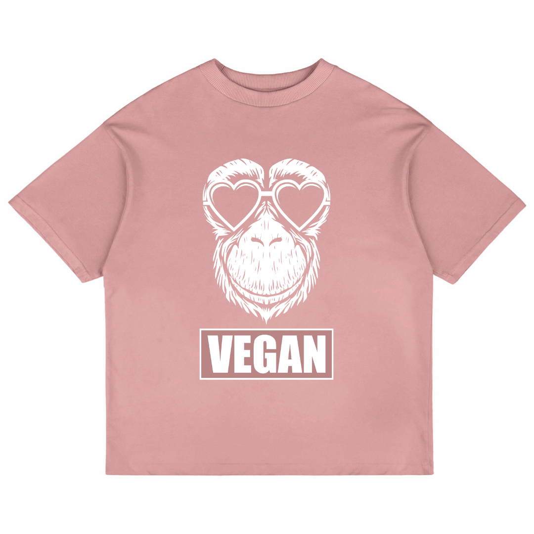 Vegan Monkey (Pastel Pink)