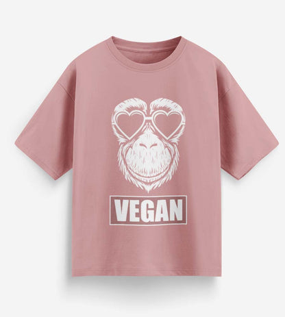 Vegan Monkey (Pastel Pink)