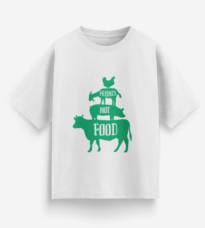 Friends Not Food (White)