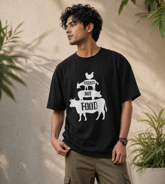 Friends Not Food (Black)