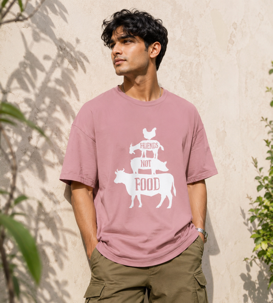 Friends Not Food (Pastel Pink)