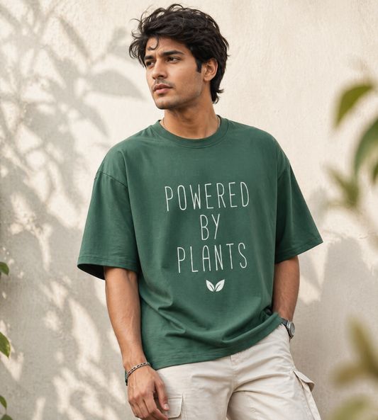 Powered By Plants (Forest Green)