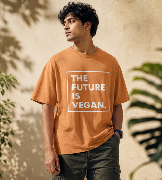 The Future Is Vegan (Peach)