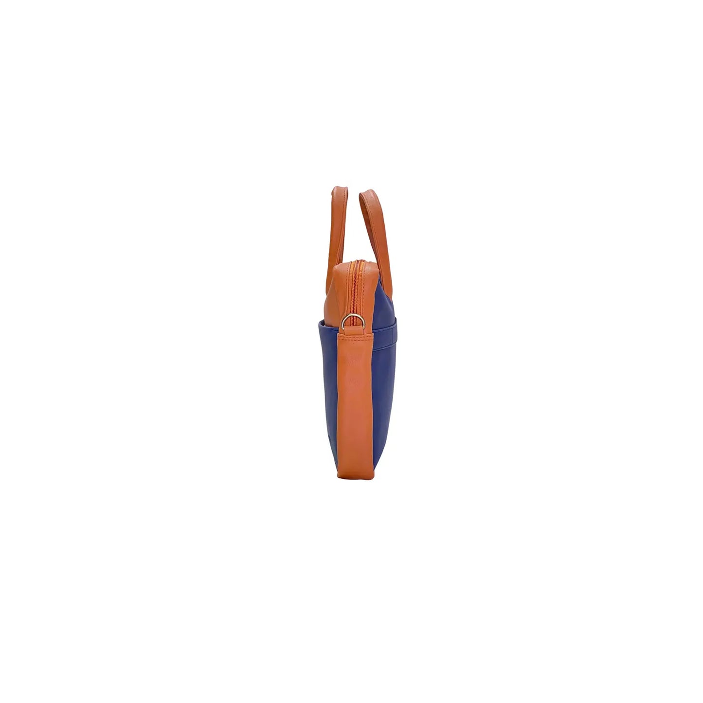 Tan & Blue 14" Laptop Bag