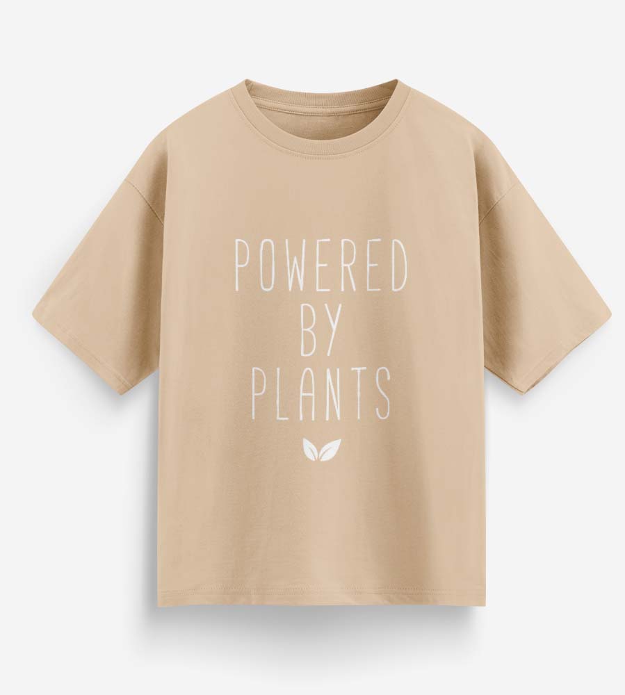 Powered By Plants (Beige)