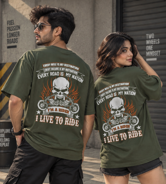 I'm A Rider (Olive Green)