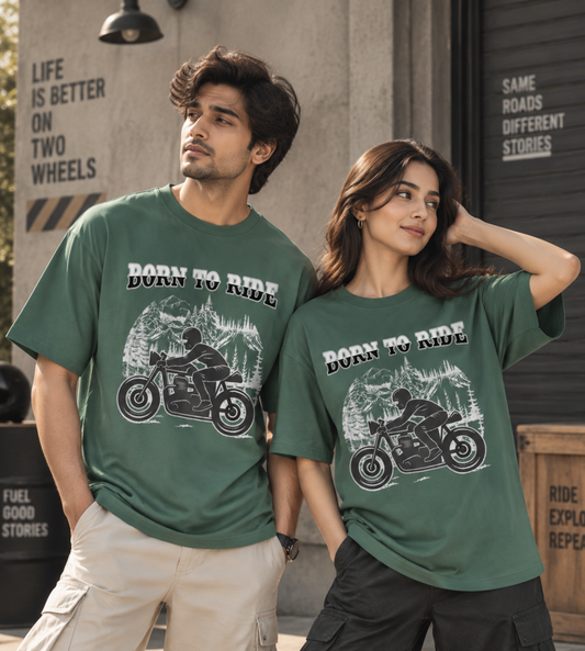 Born To Ride (Forest Green)